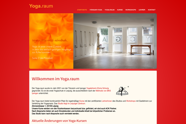 yogaraum-leipzig.de - Yoga Studio Leipzig