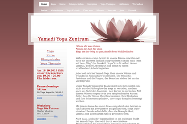 yamadi-yoga.de - Yoga Studio Ludwigsburg