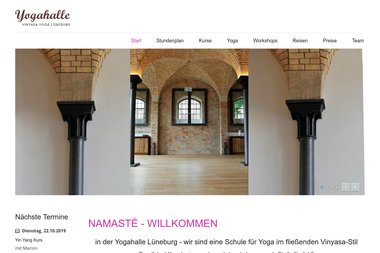 yogahalle.de - Yoga Studio Lüneburg