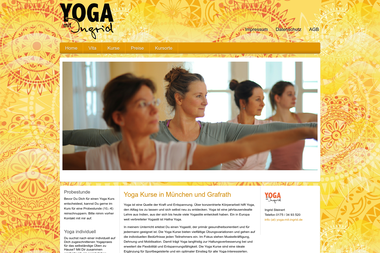 yoga-mit-ingrid.de - Yoga Studio München