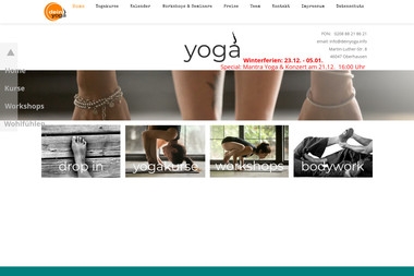 deinyoga.info - Yoga Studio Oberhausen