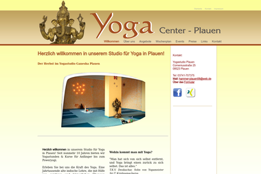 plauen-yoga.de - Yoga Studio Plauen