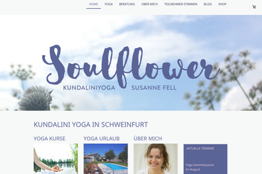 soulflower-yoga.de - Yoga Studio Schweinfurt