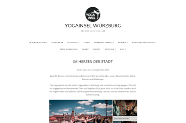 yogainsel.wordpress.com - Yoga Studio Würzburg