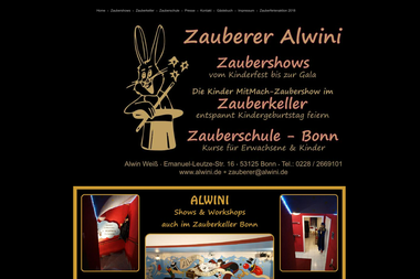 alwini.de - Zauberer Bonn