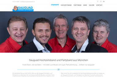 sauguad-partyband.de - Zauberer Geretsried