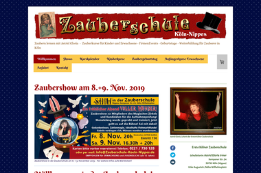 zauberschule-koeln-nippes.de - Zauberer Köln