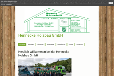 hennecke-holzbau.com - Zimmerei Brilon