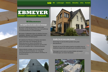 zimmerei-ebmeyer.com - Zimmerei Enger