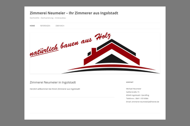 zimmerei-neumeier.com - Zimmerei Ingolstadt