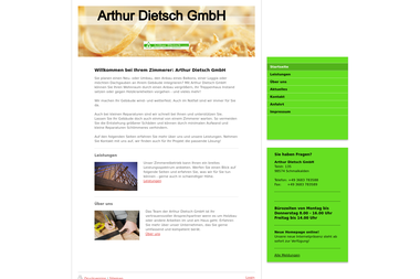 arthur-dietsch.de - Zimmerei Schmalkalden