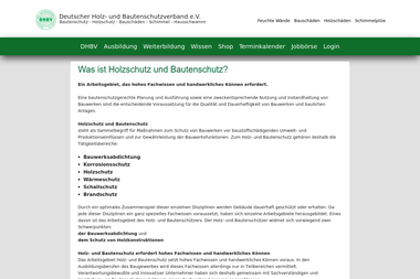 dhbv.de/die-branche/was-ist-holzschutz-und-bautenschutz.html - Zimmerei Unterschleissheim