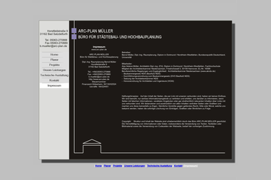 arc-plan.de/html/impressum.html - Architektur Bad Salzdetfurth