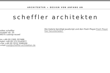 scheffler-architekten.de - Architektur Castrop-Rauxel