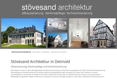 stoevesand-architektur.de - Architektur Detmold