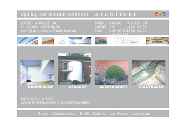 architekt-ralf-matthaei.eu - Architektur Göttingen