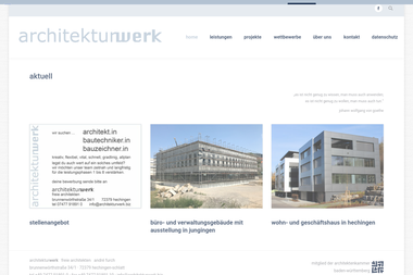 architekturwerk.biz - Architektur Hechingen