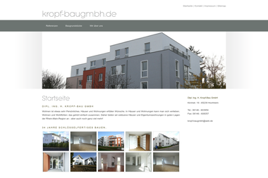 kropf-baugmbh.de - Architektur Hochheim Am Main
