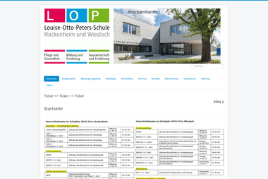 lop-schule.de - Architektur Hockenheim