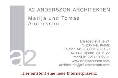 a2-andersson.com - Architektur Neustrelitz