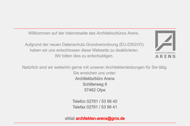 arens-architekten.de - Architektur Olpe