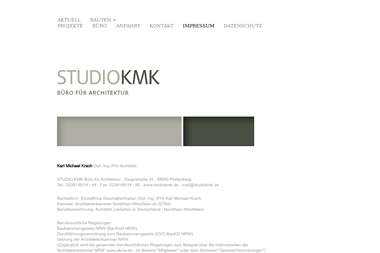 studiokmk.de/impressum - Architektur Plettenberg