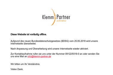 klemm-partner.de - Architektur Schwabach