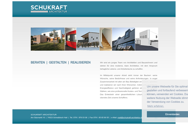 schukraft-architektur.de - Architektur Schwäbisch Hall