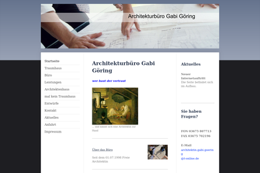architektin-gabi-goering.de - Architektur Sonneberg