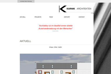 karnik-architekten.de - Architektur Stein