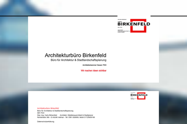 architektbirkenfeld.de - Architektur Vellmar