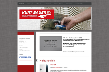 kurtbauer.net - Verputzer Pforzheim
