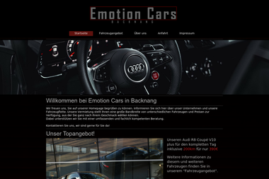 emotion-cars.de - Autoverleih Backnang