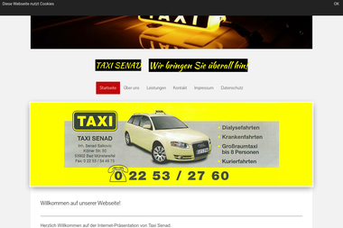 taxi-senad.de - Autoverleih Bad Münstereifel