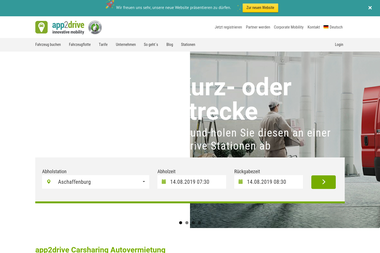 app2drive.com - Autoverleih Donaueschingen