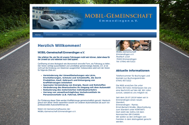 mobil-gemeinschaft-emmendingen.de - Autoverleih Emmendingen