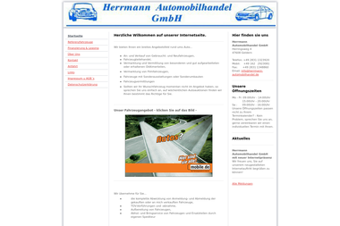 herrmann-automobilhandel.de - Autoverleih Geldern