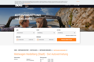 sixt.de/mietwagen/deutschland/heidelberg/heidelberg - Autoverleih Heidelberg