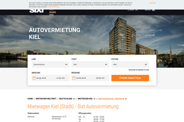 sixt.de/mietwagen/deutschland/kiel/kiel - Autoverleih Kiel