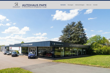 autohaus-pape.de - Autoverleih Lemgo