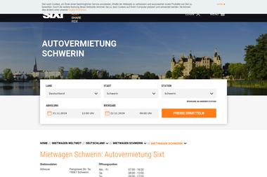 sixt.de/mietwagen/deutschland/schwerin/schwerin - Autoverleih Schwerin