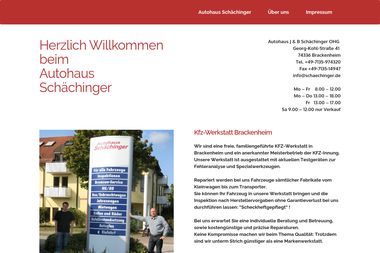 schaechinger.de - Autowerkstatt Brackenheim