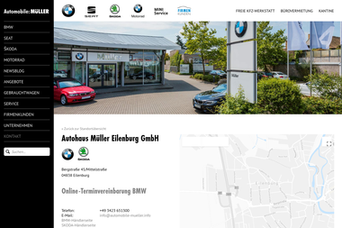 automobile-mueller.info/standort_eilenburg.php - Autowerkstatt Eilenburg