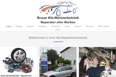 braun-kfzmeisterbetrieb.de - Autowerkstatt Ettlingen