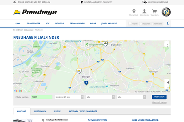 pneuhage.de/nc/filialfinder/filiale/ettlingen - Autowerkstatt Ettlingen