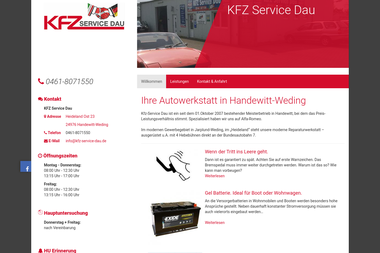 kfz-service-dau.de - Autowerkstatt Handewitt