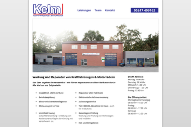 kelm-kfz.de - Autowerkstatt Harsewinkel