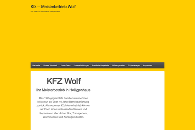 kfzwolf.de - Autowerkstatt Heiligenhaus