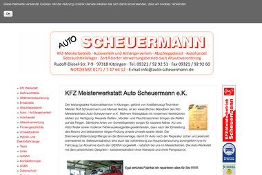 auto-scheuermann.de - Autowerkstatt Kitzingen