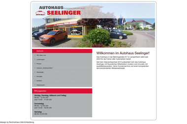 autohaus-seelinger.de - Autowerkstatt Lampertheim